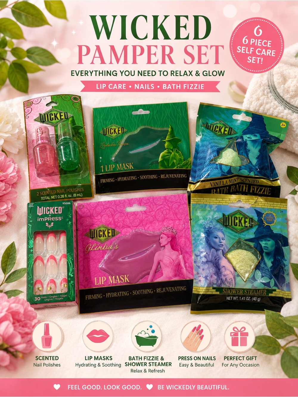 ✨ Wicked 6-Piece Pamper & Beauty Gift Set ✨
